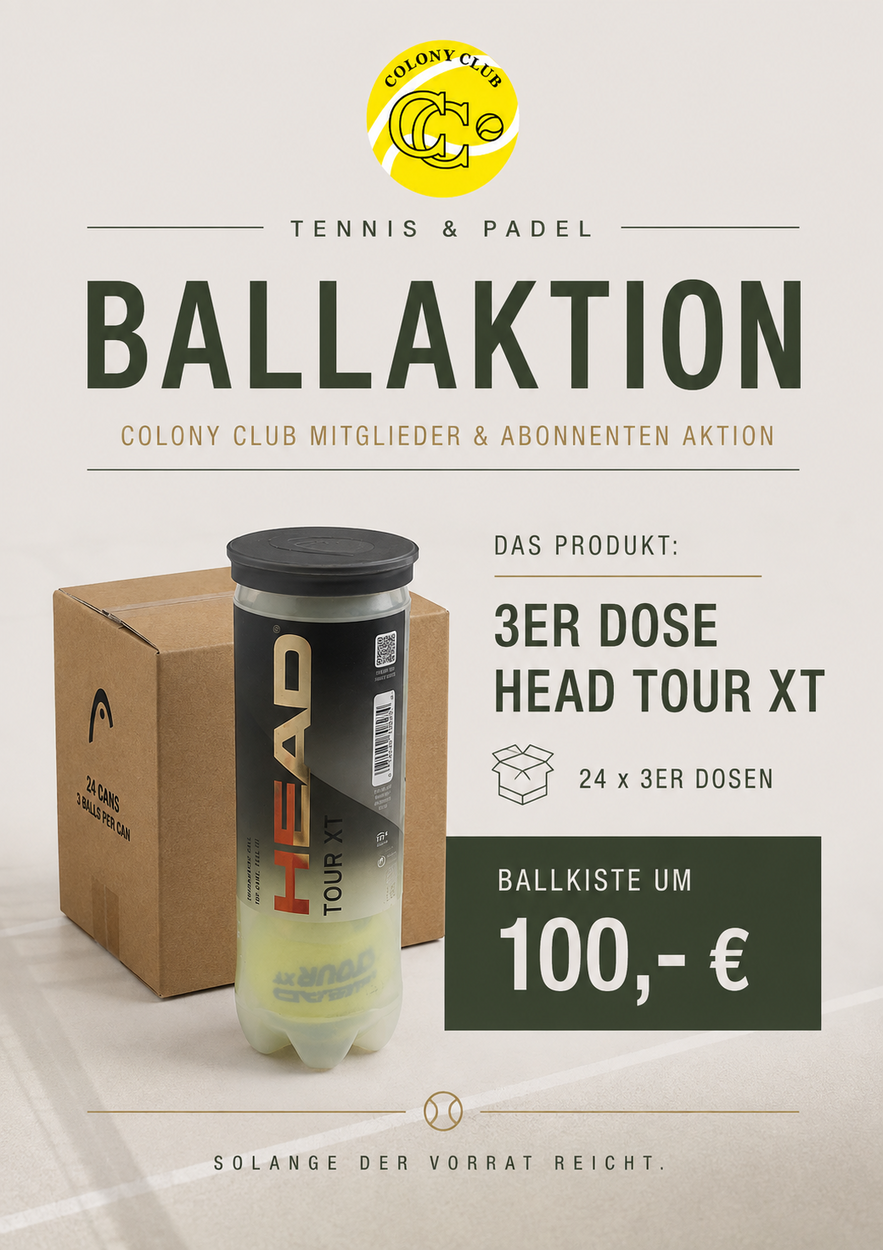 BALL-AKTION für Mitglieder