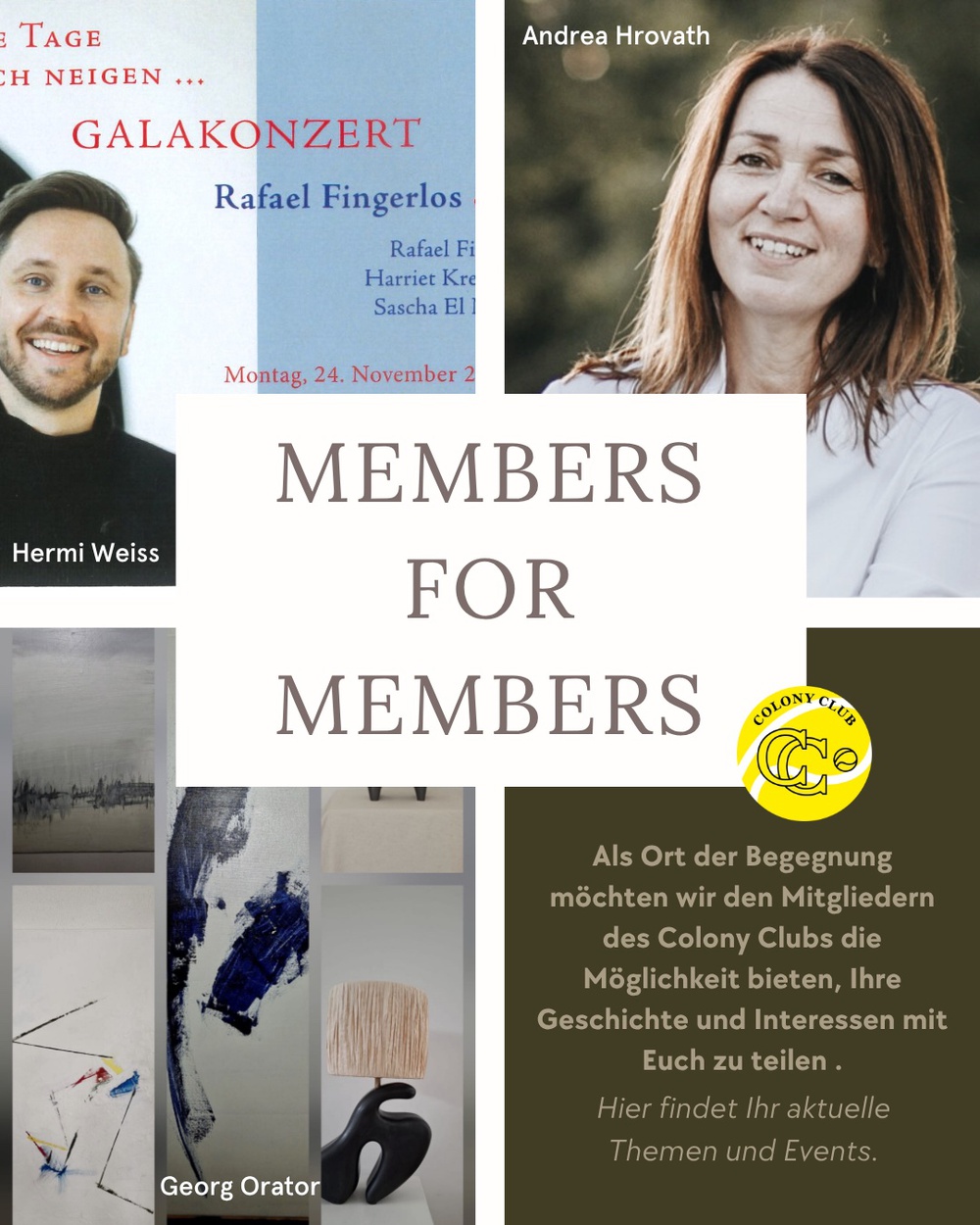 Members for Members - Andrea Hrovath